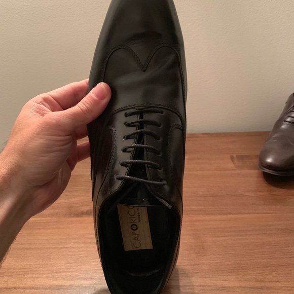 Caporicci Black Wingtip 9.5 main image 5